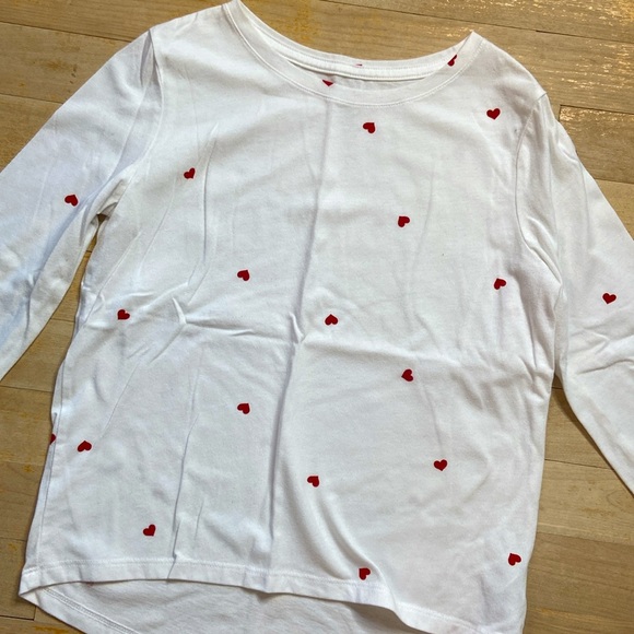 🌺 OLD NAVY Heart Print Softest Tee - Picture 2 of 7